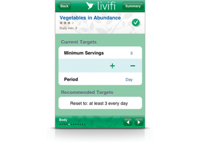 Livifi: An app for building healthy lifestyle – screenshot 5