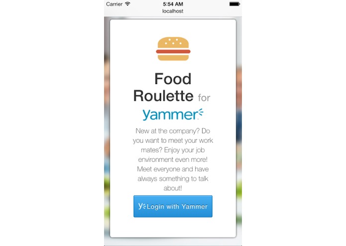 FoodRoulette – screenshot 1