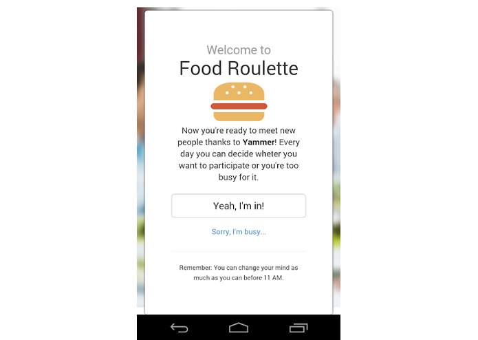 FoodRoulette – screenshot 3