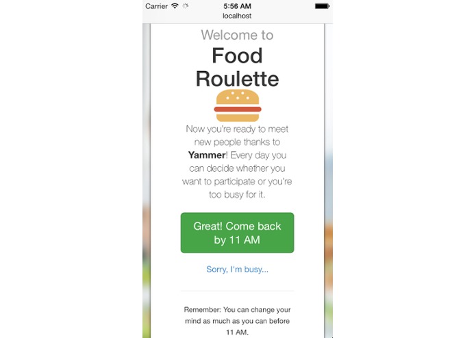 FoodRoulette – screenshot 4