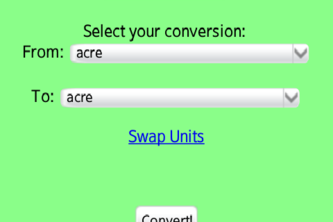 Area Converter