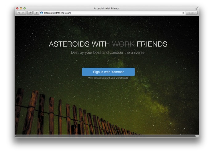 Asteroids with Friends – screenshot 1