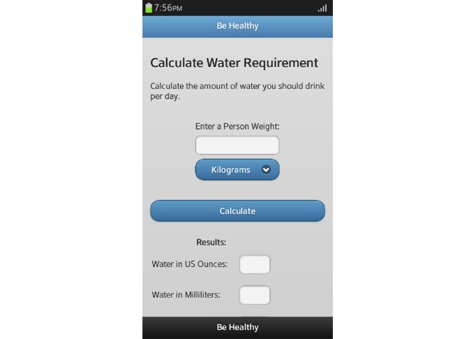 Be Healthy – screenshot 3