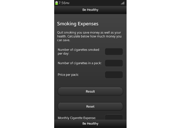 Be Healthy – screenshot 4