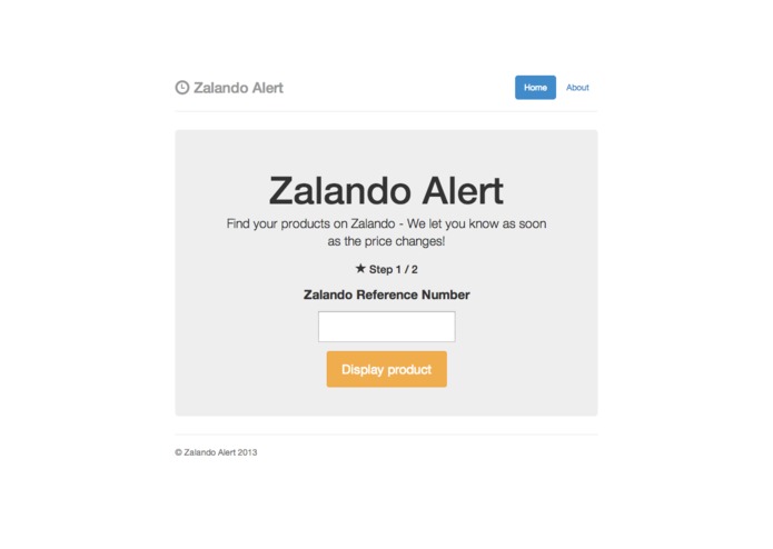 Zalando Alert – screenshot 1