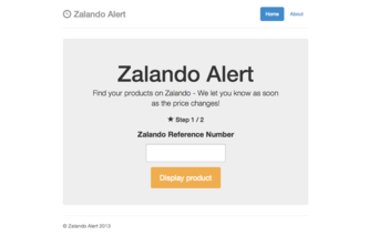 Zalando Alert