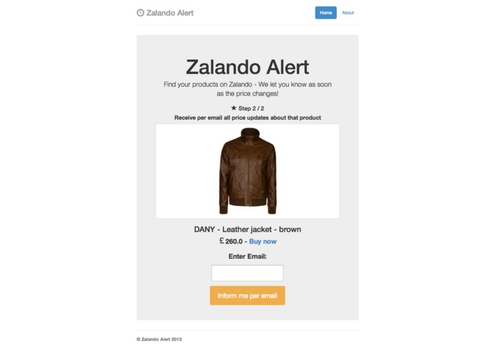 Zalando Alert – screenshot 2