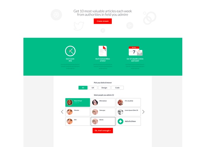 Clearstre.am – screenshot 1