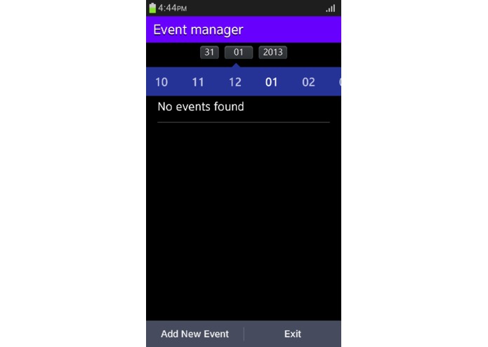 Event Manager – screenshot 2