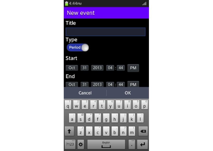 Event Manager – screenshot 3