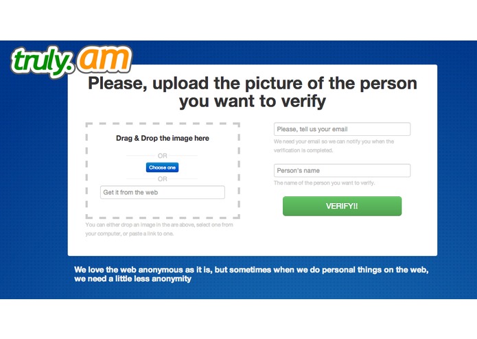 Truly.am – screenshot 1