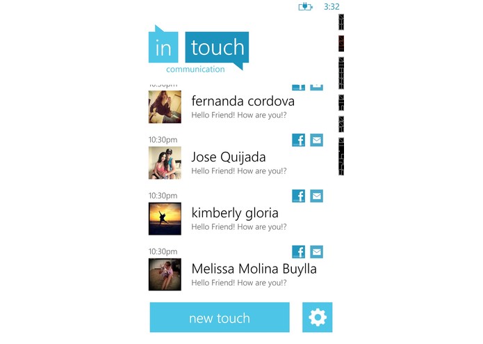 In Touch – screenshot 1