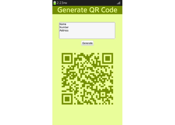 Generate QR Code – screenshot 3