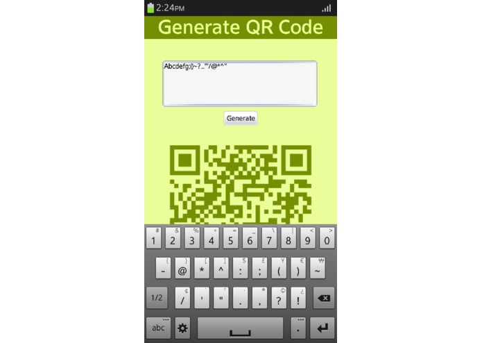 Generate QR Code – screenshot 4
