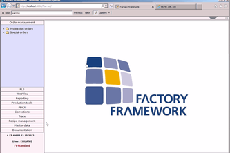 Early Fault Detection Module with FactoryFramework™ system