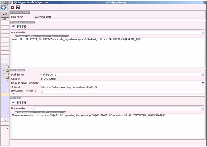 Early Fault Detection Module with FactoryFramework™ system – screenshot 3