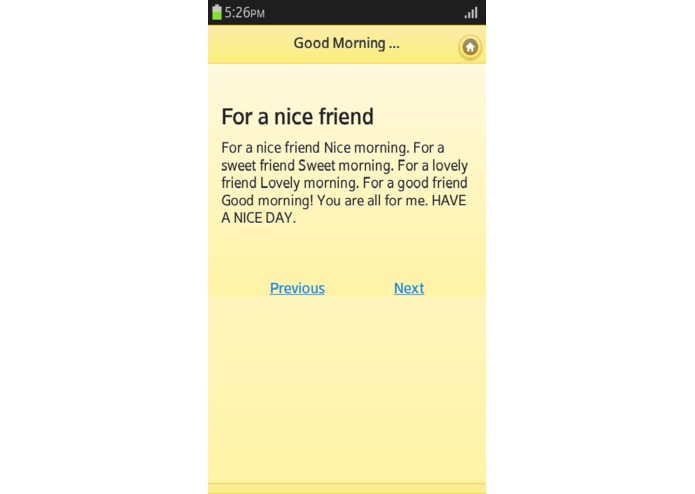 Good Morning SMS – screenshot 2