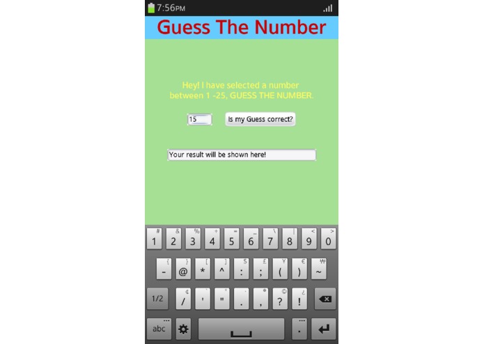 Guess The Number – screenshot 2