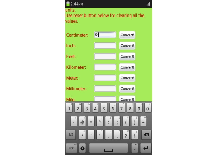 Length Converter – screenshot 2