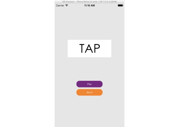 TAP – screenshot 1