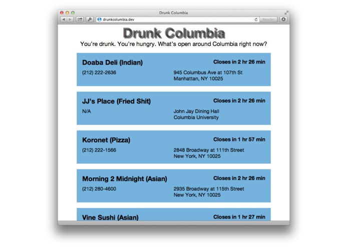 Drunk Columbia – screenshot 1