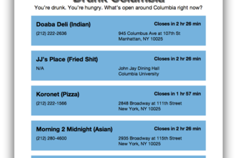 Drunk Columbia