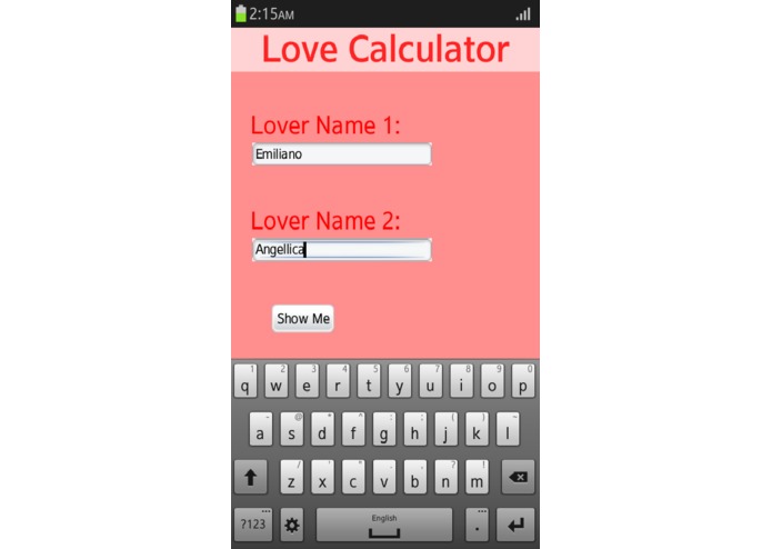 Love Calculator – screenshot 3