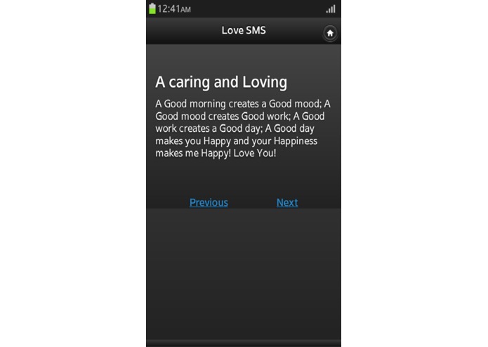 Love SMS – screenshot 3