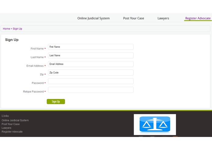 E-lawyers – screenshot 5