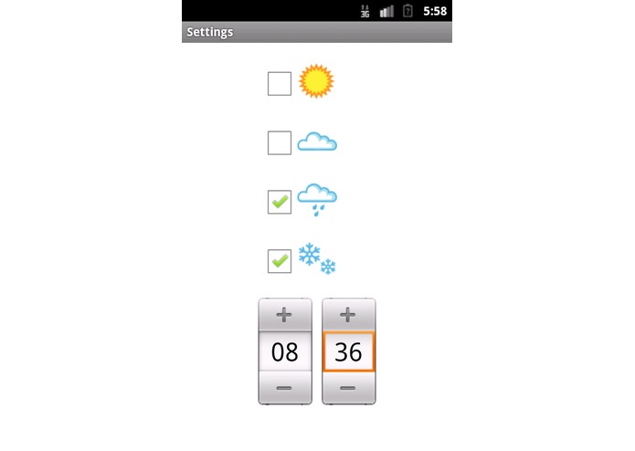 WeatherNGo – screenshot 4