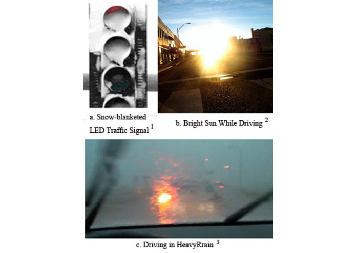 Using DSRC to Help Discern Signals, Pedestrians and Bicyclists in Unusual Weather Conditions – screenshot 1