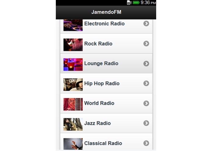 JamendoFM for tizen – screenshot 1