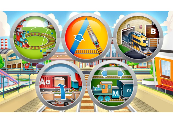Kids ABC Trains – screenshot 1