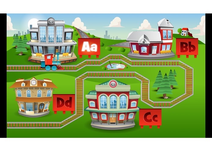 Kids ABC Trains – screenshot 2