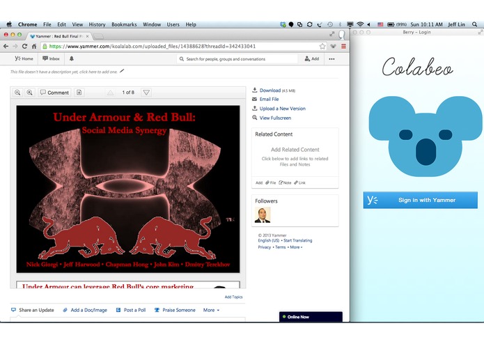 Colabeo – screenshot 2