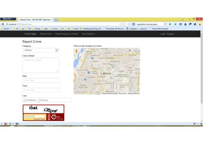 Crime Map Lahore – screenshot 3