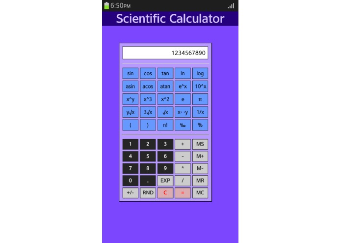 Scientific Calculator – screenshot 4