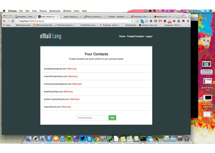EmailLang – screenshot 2