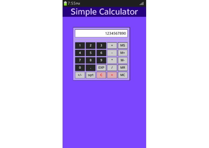 Simple Calculator – screenshot 4