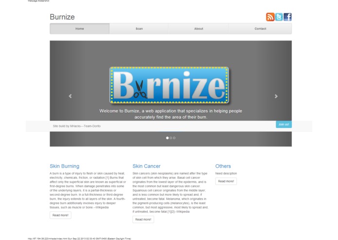 Burnize – screenshot 1