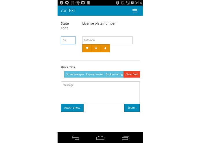 CarTEXT – screenshot 1