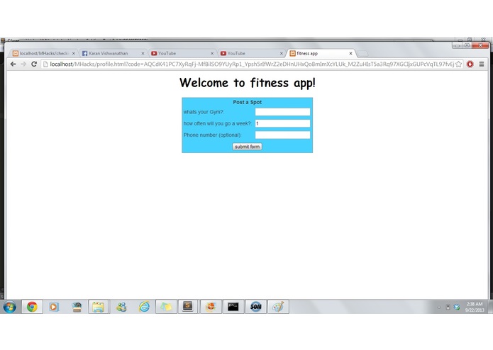 P Fitness – screenshot 2