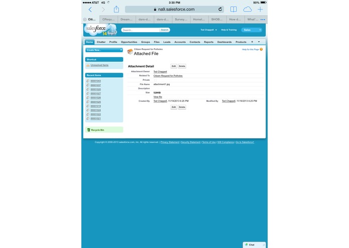 GX Mobile Citizen Requests – screenshot 3