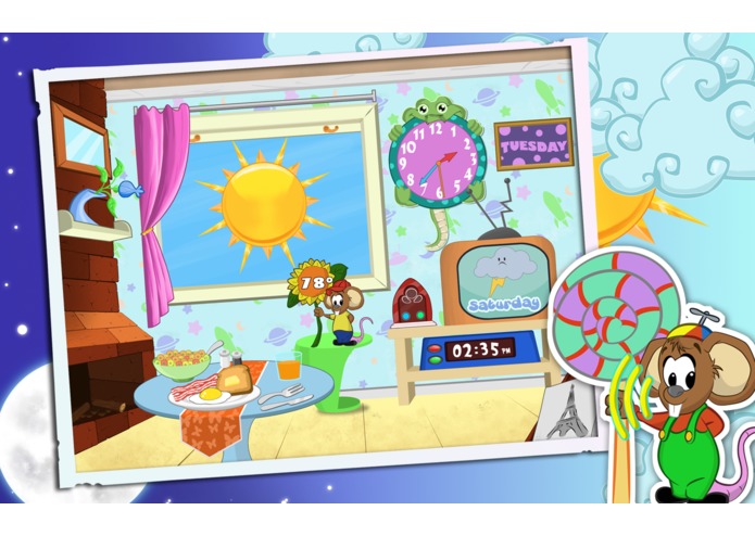 Weather and Clock for kids – screenshot 2