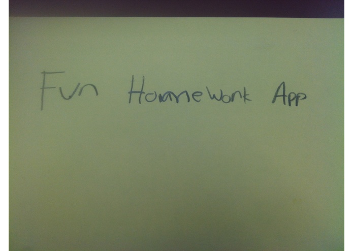 FunHomeworkApp – screenshot 1