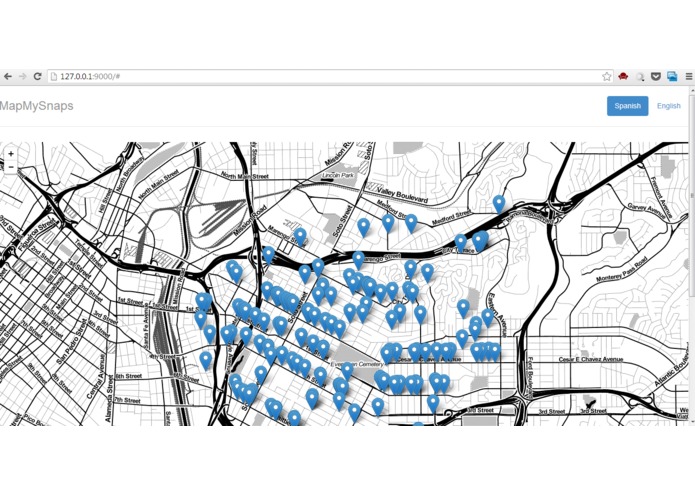 MapMySnaps  – screenshot 1