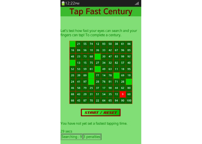 TapFastCentury – screenshot 3