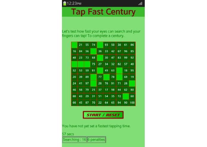 TapFastCentury – screenshot 4
