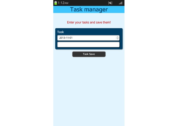 Task Manager – screenshot 1