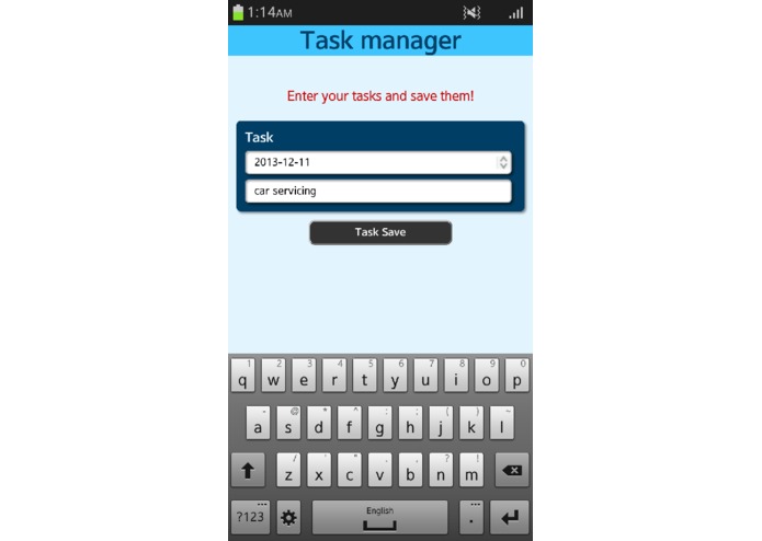 Task Manager – screenshot 3